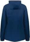 Am image of a Custom Augusta Ladies Chill Fleece 2 Full Zip Hoodie in Navy!