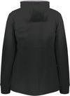 Am image of a Custom Augusta Ladies Chill Fleece 2 Full Zip Hoodie in Black!