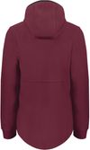 Am image of a Custom Augusta Ladies Chill Fleece 2 Full Zip Hoodie in Maroon!