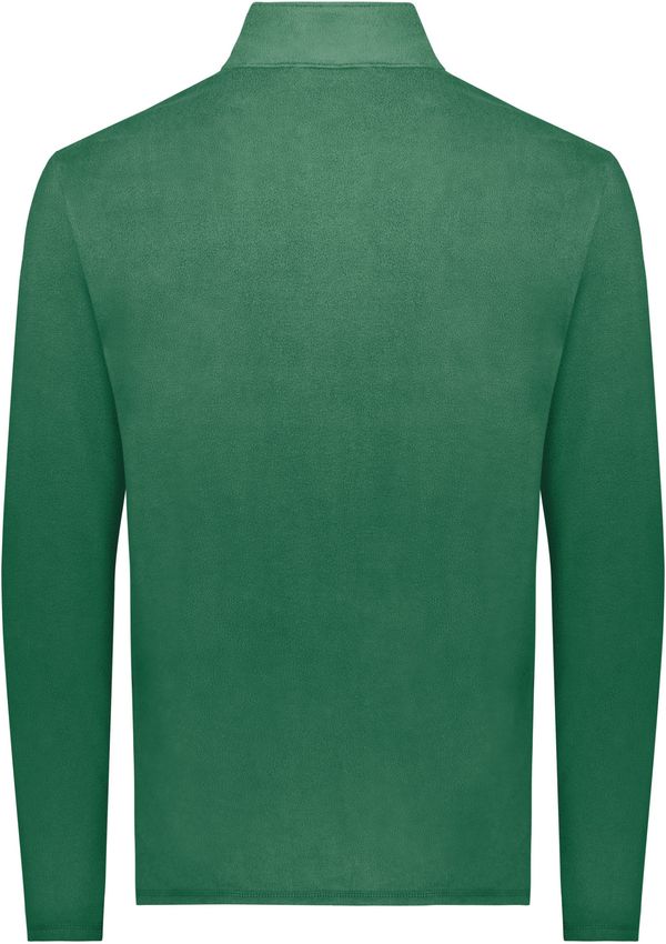 Am image of a Custom Augusta Micro Lite Fleece Full Zip Jacket in Dark Green!