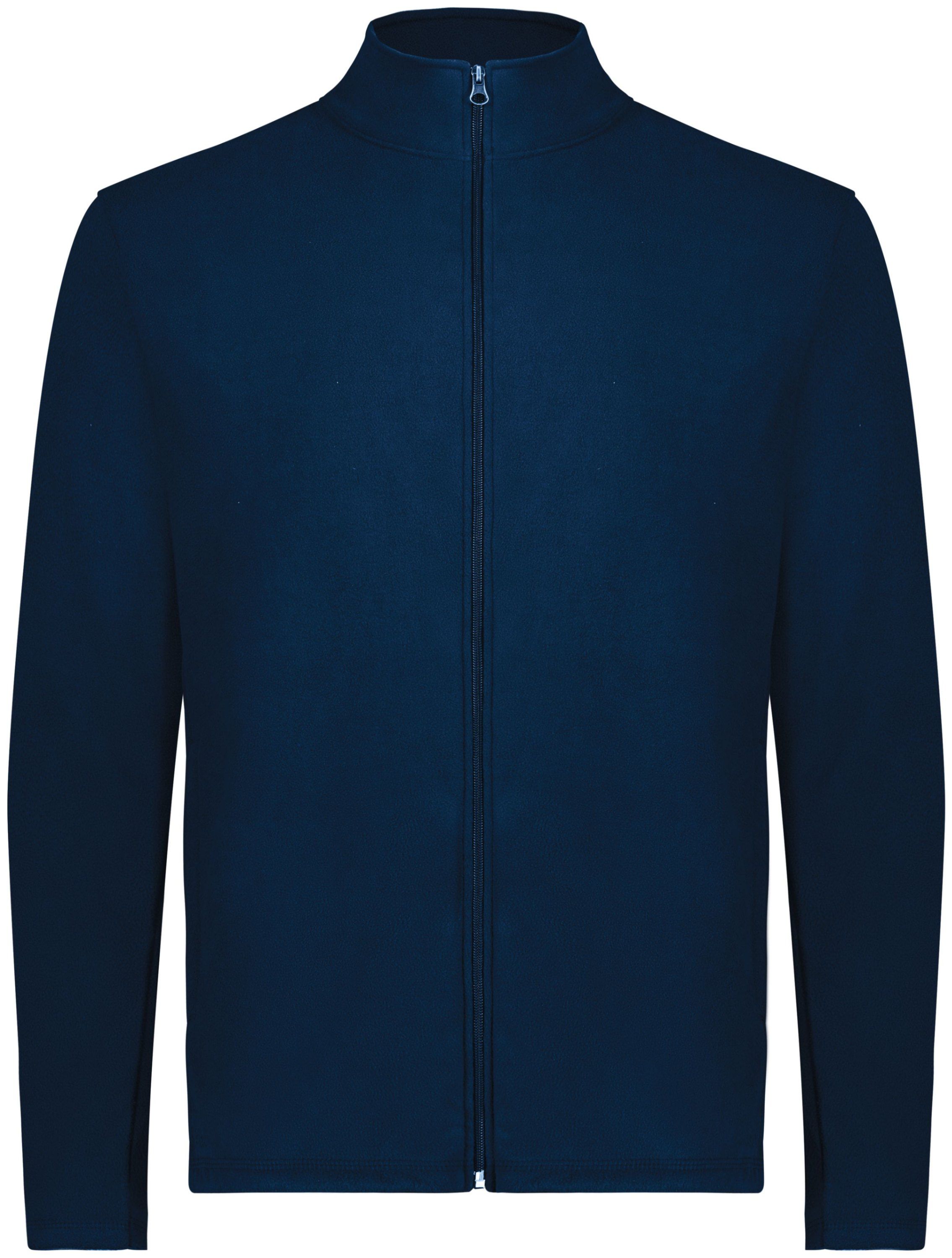 Augusta Micro Lite Fleece Full Zip Jacket in Navy
