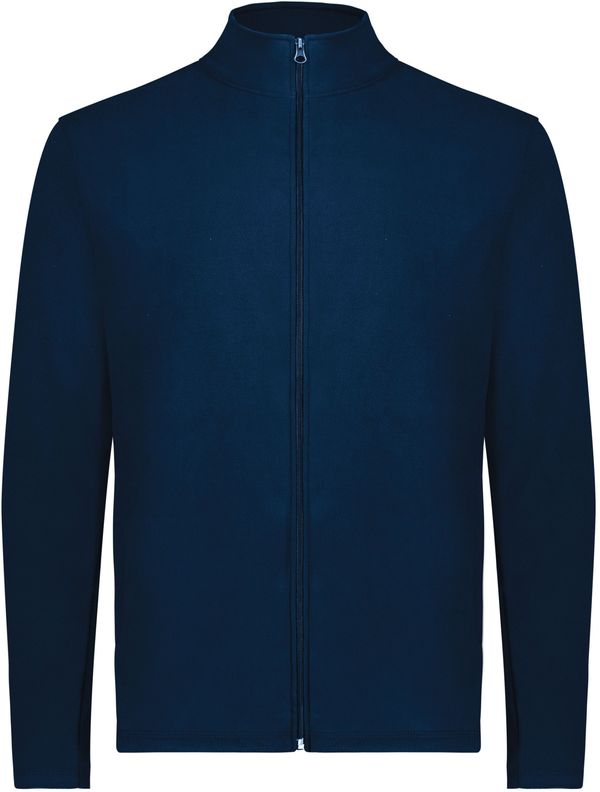 Am image of a Custom Augusta Micro Lite Fleece Full Zip Jacket in Navy!