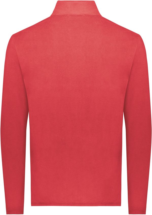 An image of a Custom Augusta Micro Lite Fleece Full Zip Jacket in Scarlet!