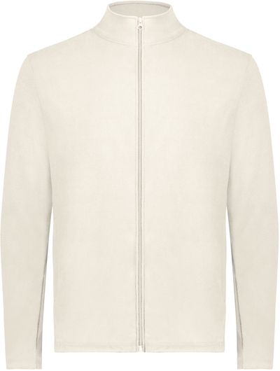 Am image of a Custom Augusta Micro Lite Fleece Full Zip Jacket in Oyster!