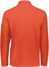 Am image of a Custom Augusta Micro Lite Fleece Quarter Zip Pullover in Orange!
