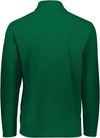 Am image of a Custom Augusta Micro Lite Fleece Quarter Zip Pullover in Dark Green!