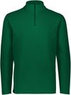 Am image of a Custom Augusta Micro Lite Fleece Quarter Zip Pullover in Dark Green!