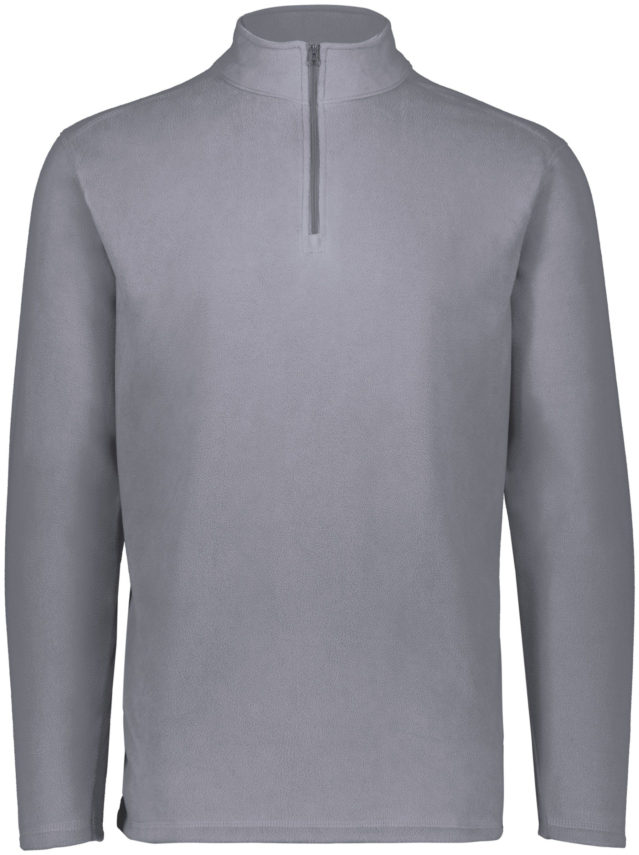 Augusta Micro Lite Fleece Quarter Zip Pullover in Graphite