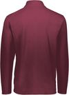 Am image of a Custom Augusta Micro Lite Fleece Quarter Zip Pullover in Maroon!