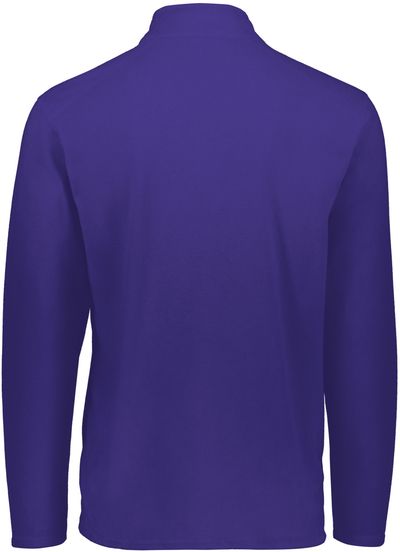 Am image of a Custom Augusta Micro Lite Fleece Quarter Zip Pullover in Purple!