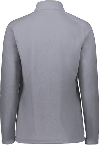 Am image of a Custom Augusta Ladies Micro Lite Fleece Quarter Zip in Graphite!