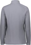 Am image of a Custom Augusta Ladies Micro Lite Fleece Quarter Zip in Graphite!