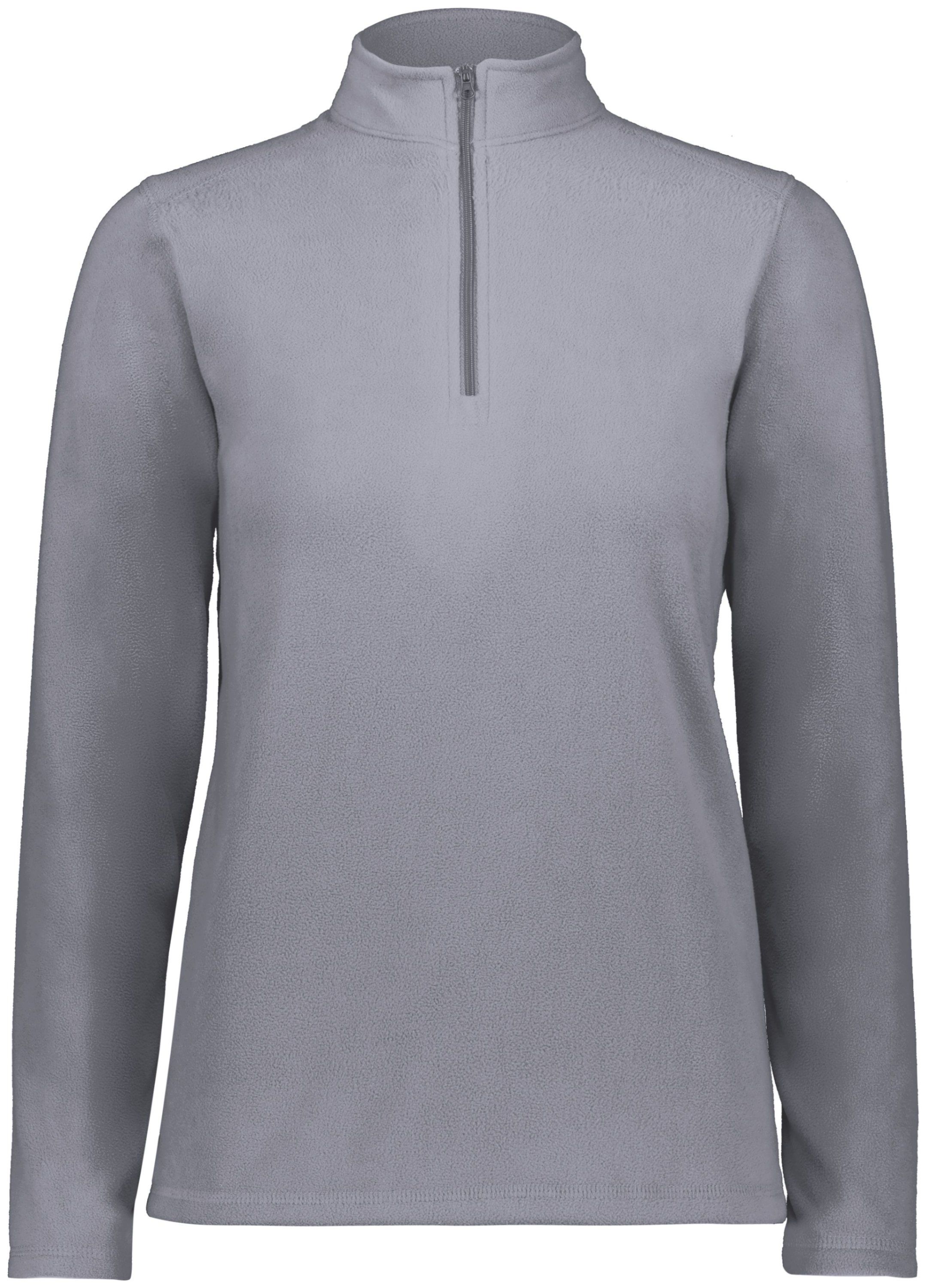 Augusta Ladies Micro Lite Fleece Quarter Zip in Graphite