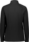 Am image of a Custom Augusta Ladies Micro Lite Fleece Quarter Zip in Black!