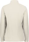 Am image of a Custom Augusta Ladies Micro Lite Fleece Quarter Zip in Oyster!