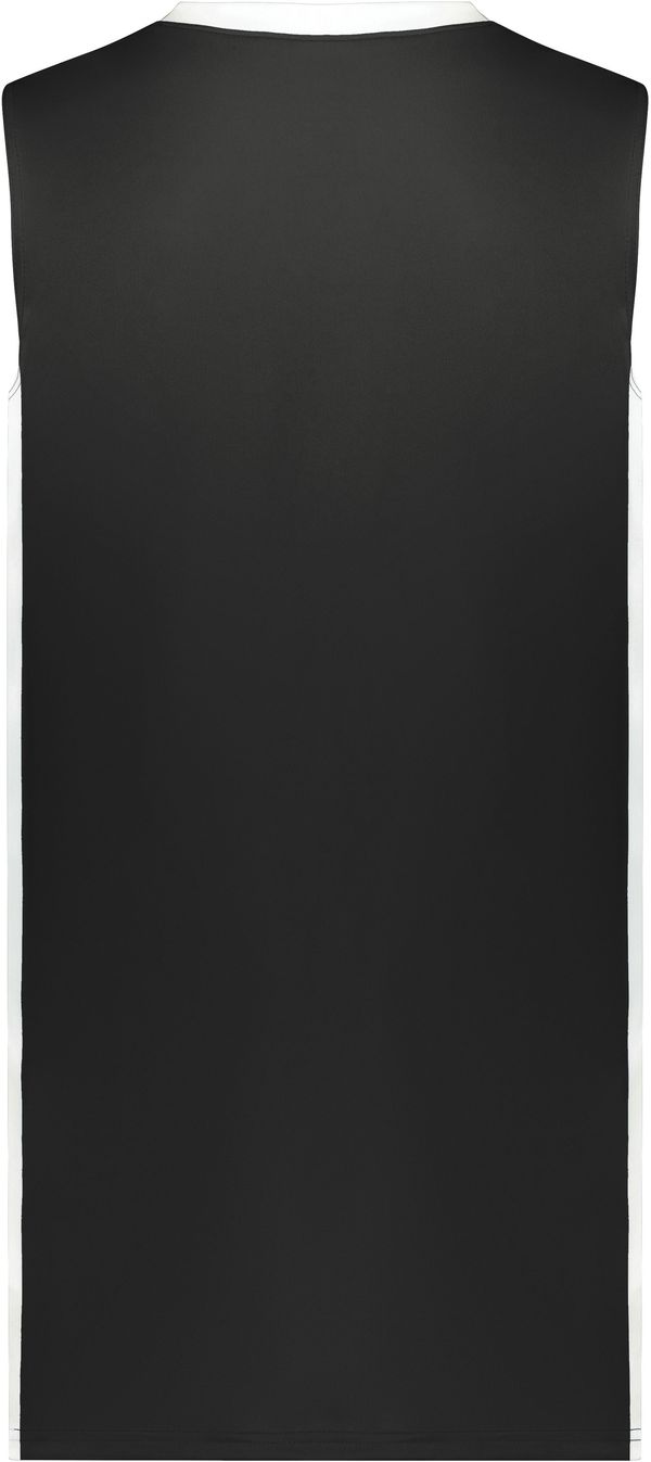 Am image of a Custom Augusta Match Up Basketball Jersey in Black/White!