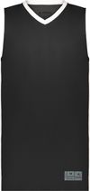 Am image of a Custom Augusta Match Up Basketball Jersey in Black/White!
