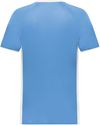 An image of a Custom Augusta Cutter Plus V Neck Jersey in Columbia Blue/White!
