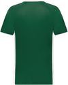 Am image of a Custom Augusta Cutter Plus V Neck Jersey in Dark Green/White!