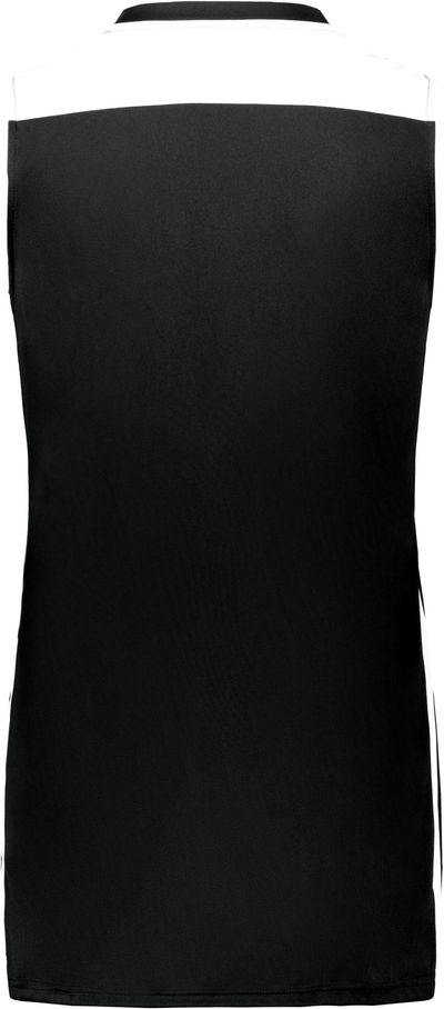 Am image of a Custom Augusta Swish Reversible Basketball Jersey in Black/White!