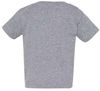 Am image of a Custom Rabbit Skins Infant Fine Jersey Tee in Granite Heather!
