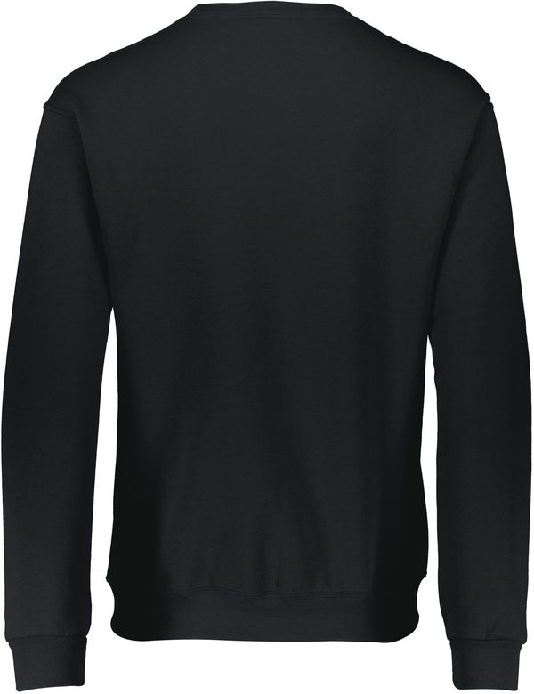 Am image of a Custom Russell Athletic Dri Power Fleece Crew Sweatshirt in Black!