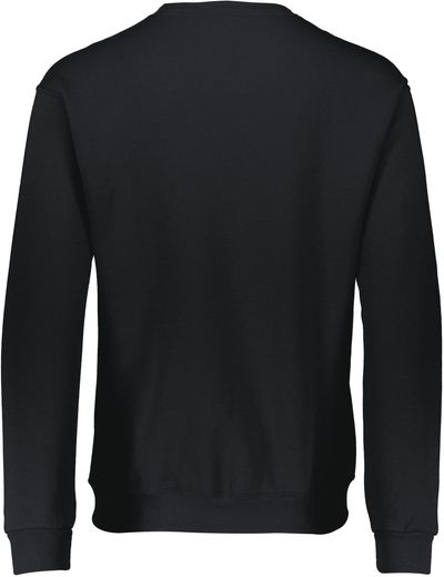 Am image of a Custom Russell Athletic Dri Power Fleece Crew Sweatshirt in Black!