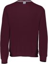 Am image of a Custom Russell Athletic Dri Power Fleece Crew Sweatshirt in Maroon!