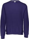 Am image of a Custom Russell Athletic Dri Power Fleece Crew Sweatshirt in Purple!