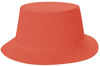 Am image of a Custom AJM Washed Cotton Drill Deluxe Bucket Youth Hat in Washed Orange!