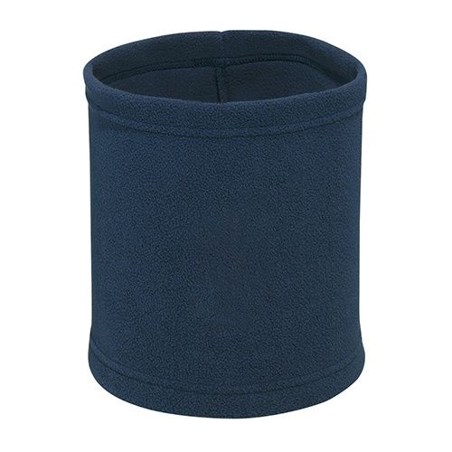 AJM Polyester Fleece Neck Warmer in Navy