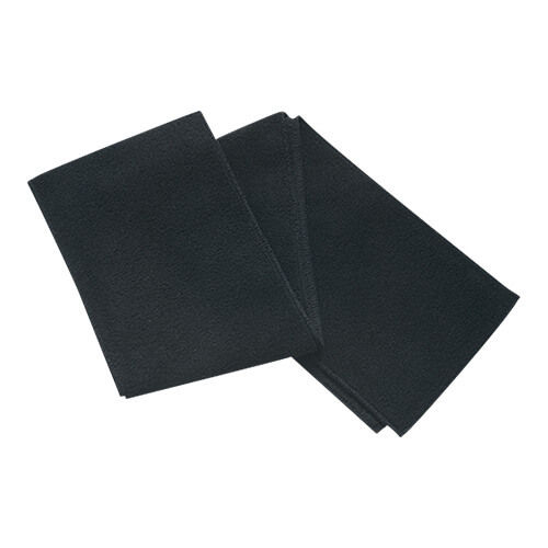 AJM Polyester Fleece Scarf in Black