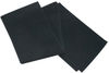 Am image of a Custom AJM Polyester Fleece Scarf in Black!