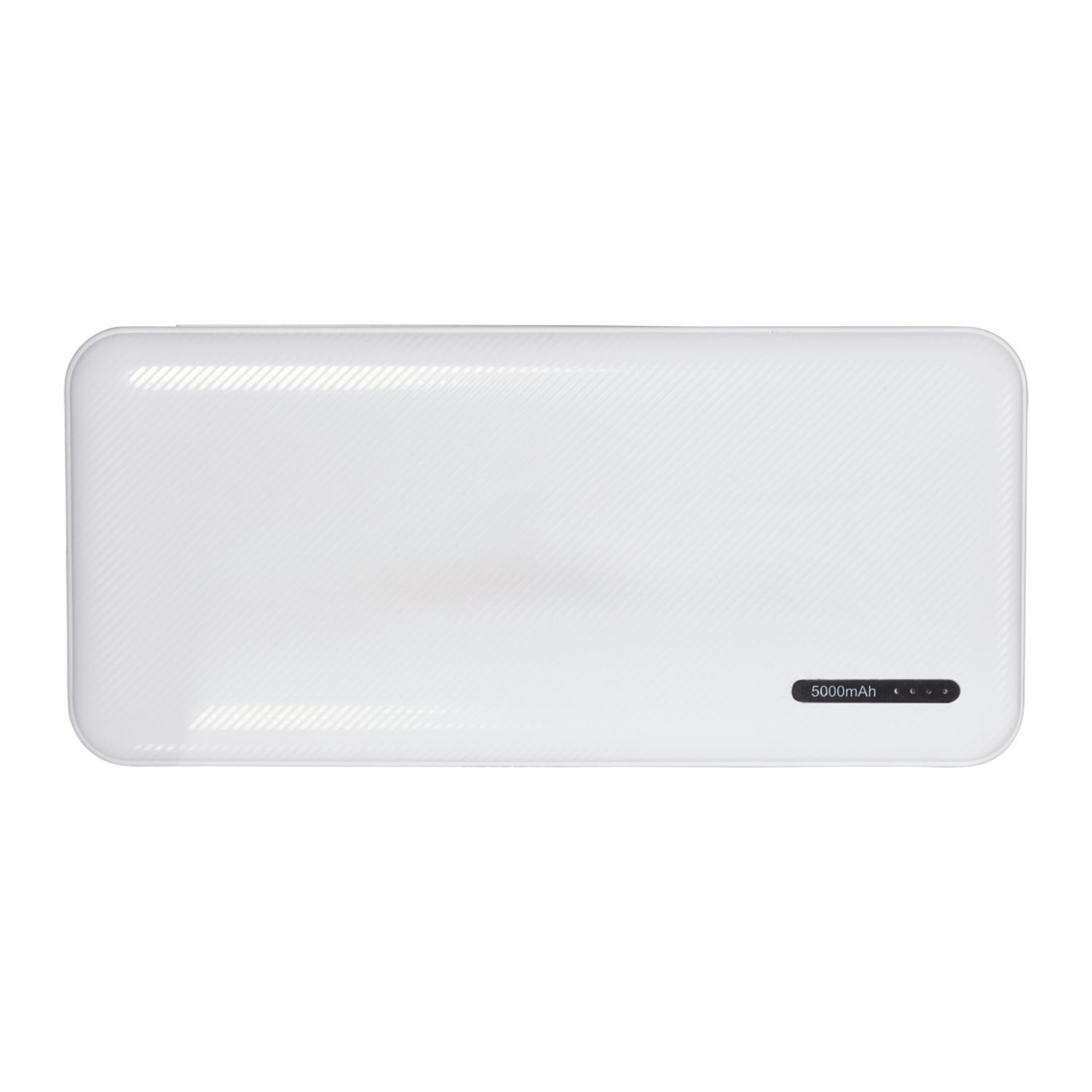 Zodiac High Density 5000 mAh Power Bank in White