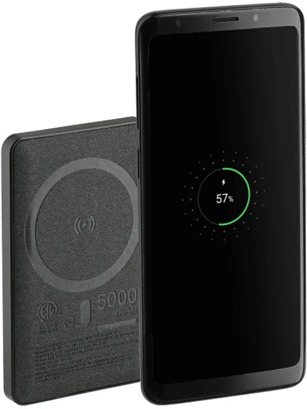 An image of a Custom mophie SnapPlus Mini 5000 mAh Wireless Power Bank!