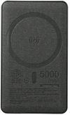 An image of a Custom mophie SnapPlus Mini 5000 mAh Wireless Power Bank in Black!