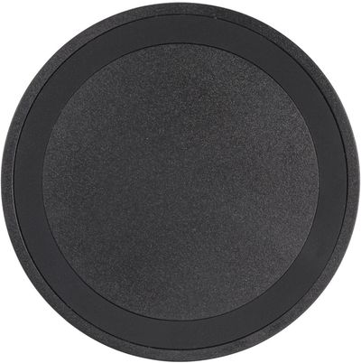 Am image of a Custom Quake Wireless Charging Pad in Black on Black!