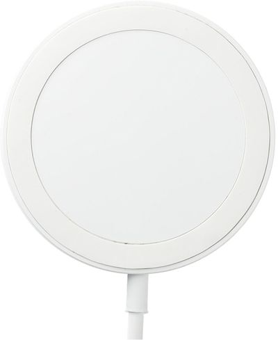Am image of a Custom MagClick™ Pro Fast Wireless Charging Pad in White!