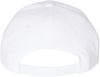 Am image of a Custom Premium Curved Visor Snapback Cap in White!