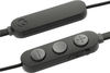 Am image of a Custom Skullcandy Jib Plus Bluetooth Earbuds in Black!