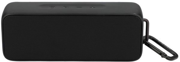 Am image of a Custom Yukon Outdoor Bluetooth Speaker in Black!
