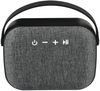 Am image of a Custom Woven Fabric Bluetooth Speaker in Black!