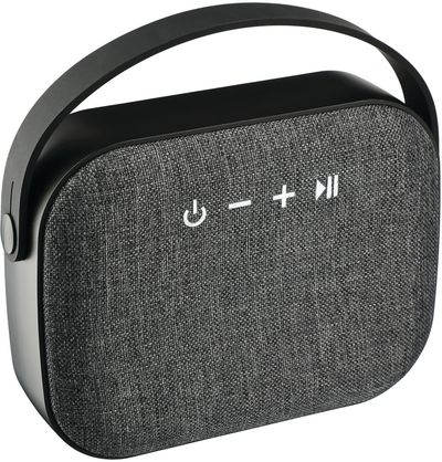 An image of a Custom Woven Fabric Bluetooth Speaker!