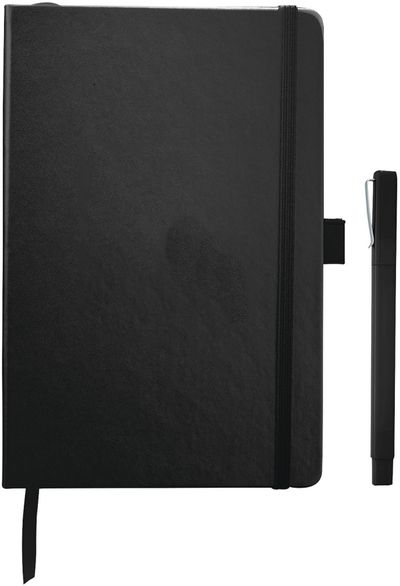 Am image of a Custom Nova Bound JournalBook Bundle Set in Black!