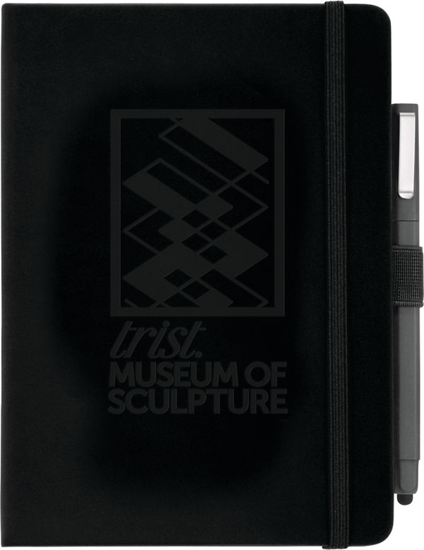 Am image of a Custom Vienna Hard Bound JournalBook Bundle Set in Black!