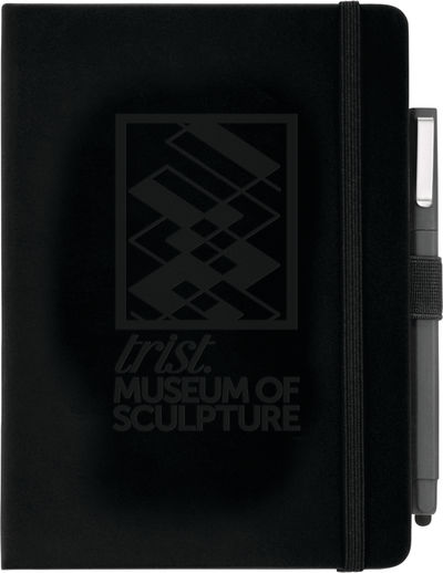 Am image of a Custom Vienna Hard Bound JournalBook Bundle Set in Black!