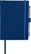 Am image of a Custom Revello Soft Bound JournalBook Bundle Set in Blue!