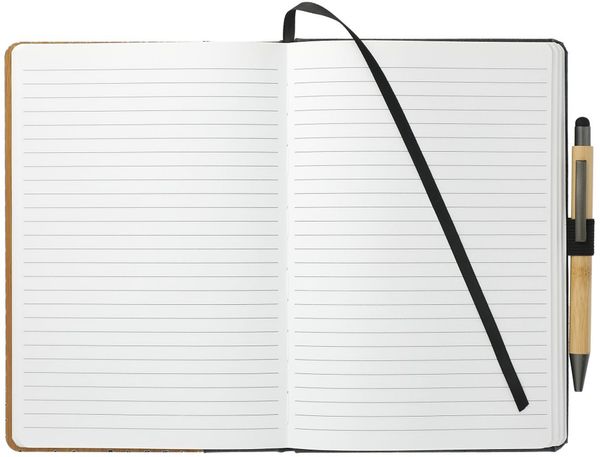 An image of a Custom FSC Bamboo Bound JournalBook Bundle Set!
