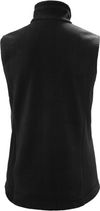 Am image of a Custom Helly Hansen Womens Manchester Fleece Vest in Black!