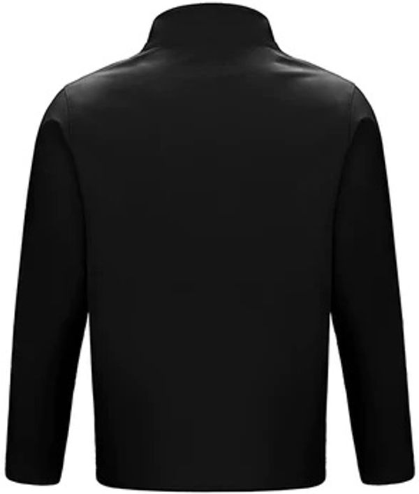 Am image of a Custom CX2 Cadet Lightweight Softshell Jacket in Black!